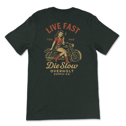OSC-110 — "Live Fast, Die Slow" T-Shirt