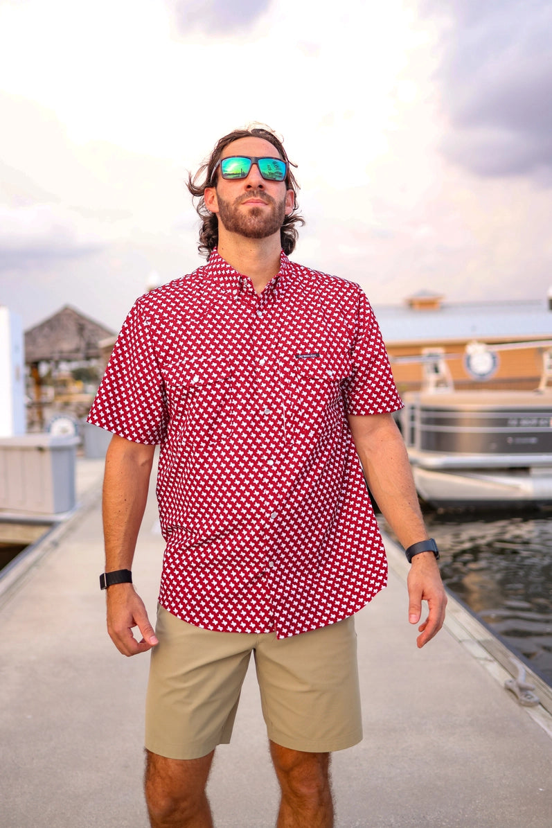 The Houston Pearl Snap Fishing Shirt