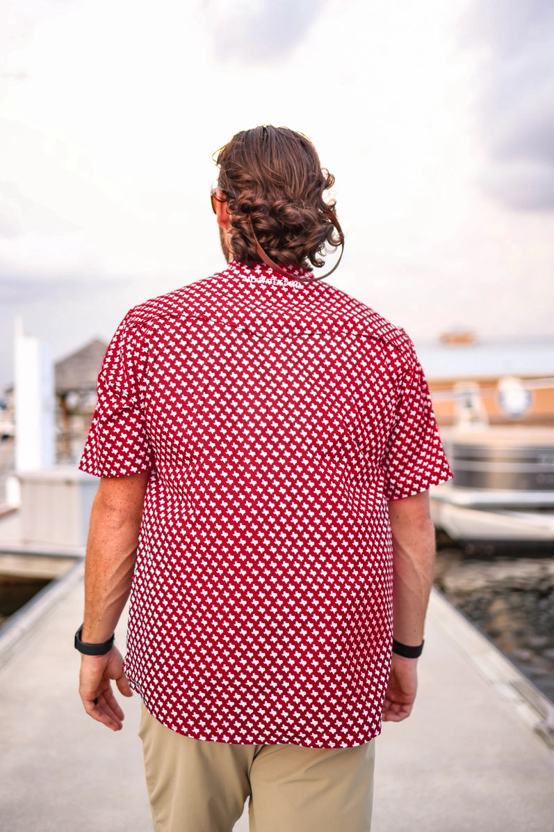 The Houston Pearl Snap Fishing Shirt
