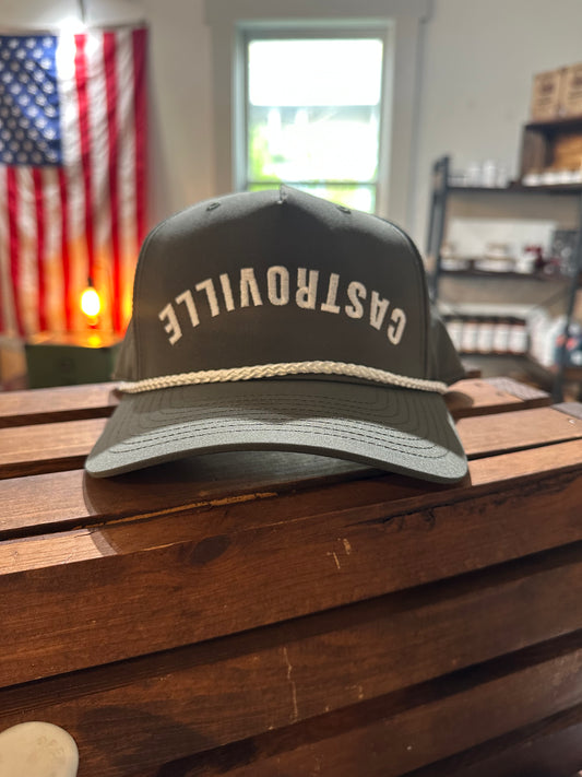 OSC-119 Castroville Upside Down Cap - Olive