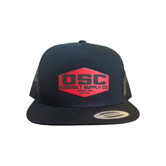OSC-003 Field Cap — Shop Rag Red