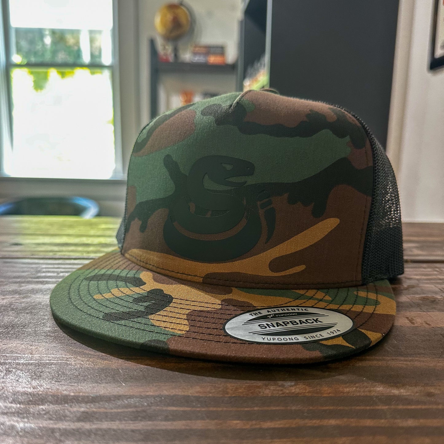 OSC-117 Field Cap — Bold Line Snake — Camo