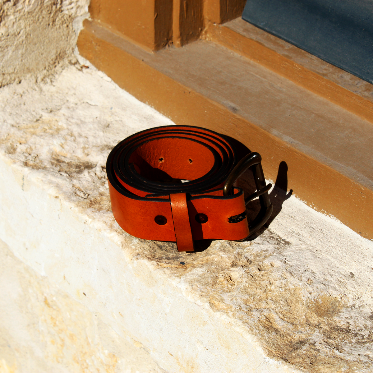 Heritage Leather Men's Belt