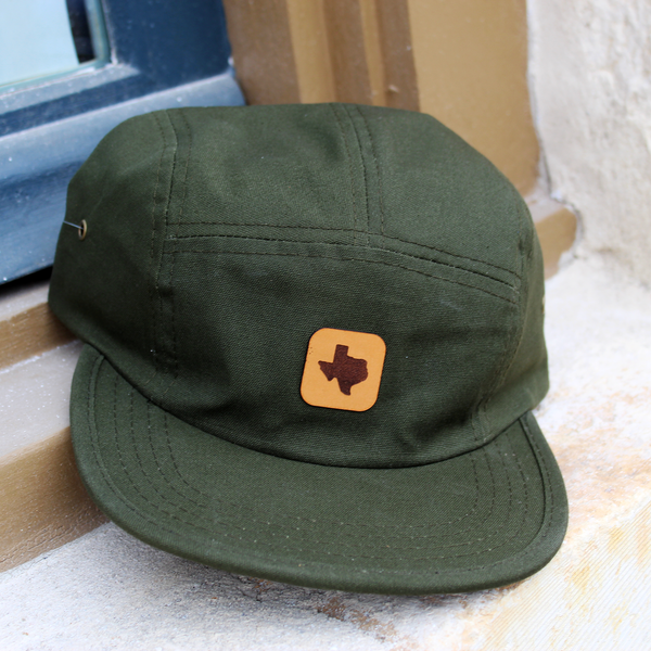 Overholt Supply Co. Leather Patch Hat: Texas Edition