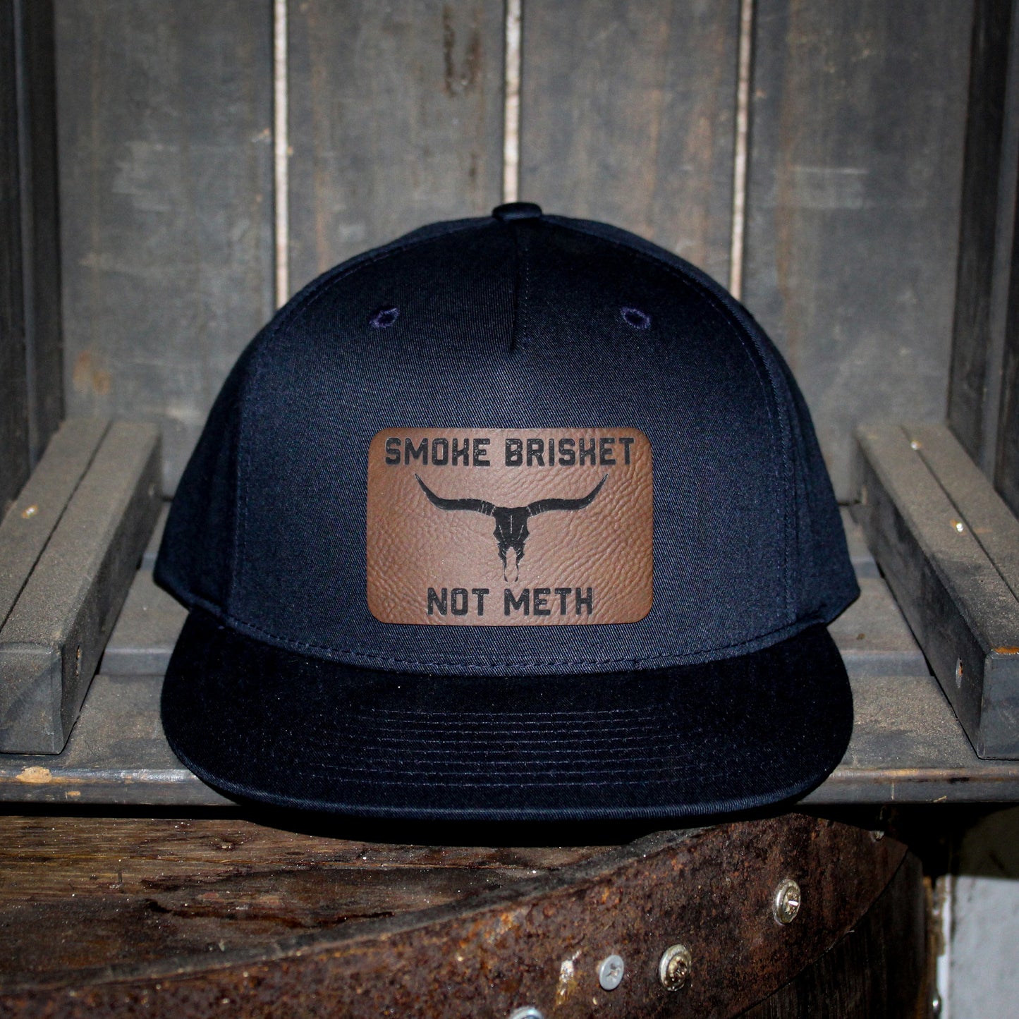 Smoke Brisket Not Meth Cap