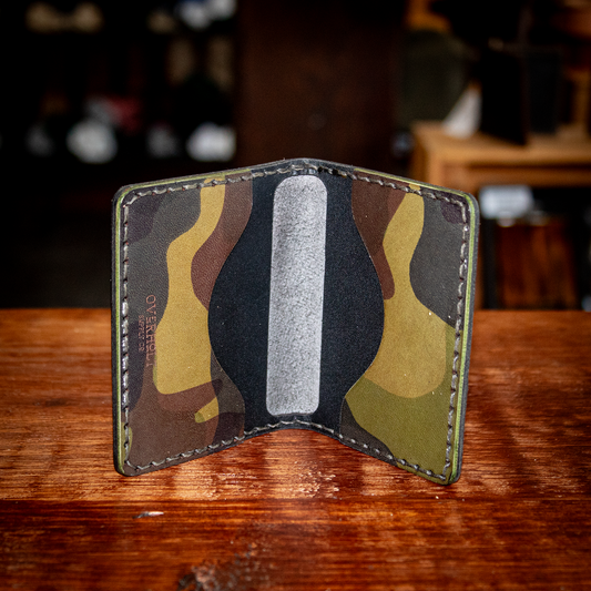 Limited Edition Camo & Black Leather Goods