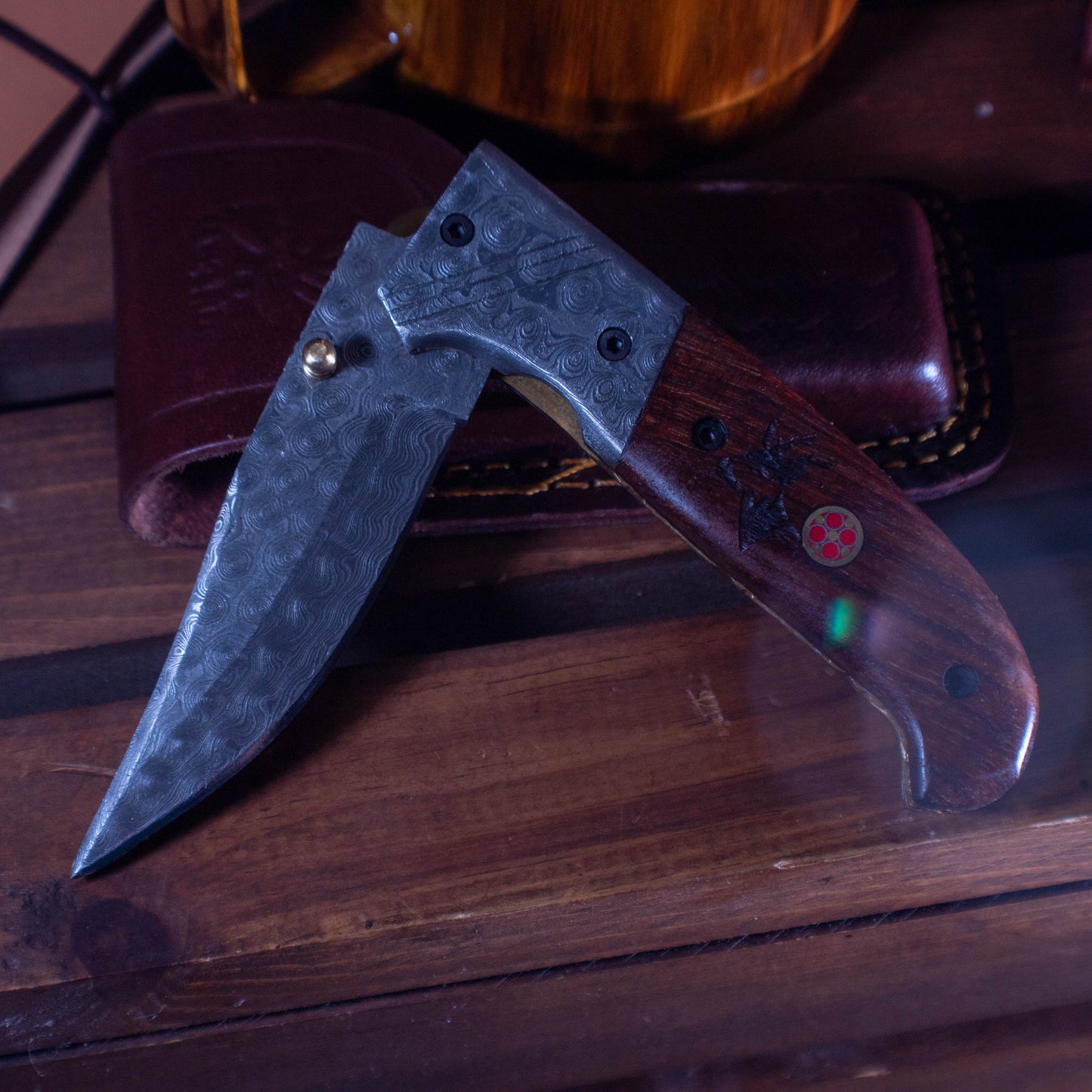 Classico Raindrop Damascus Folder