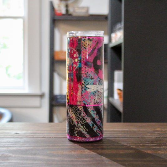 LLB-018 20oz Multi-Media Slim Tumbler