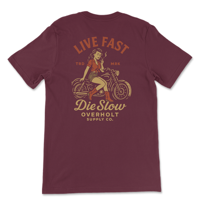 OSC-110 — "Live Fast, Die Slow" T-Shirt