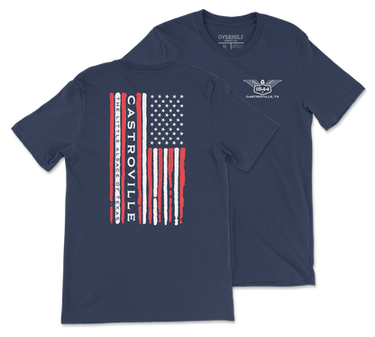 CTX-011 Castroville American Flag