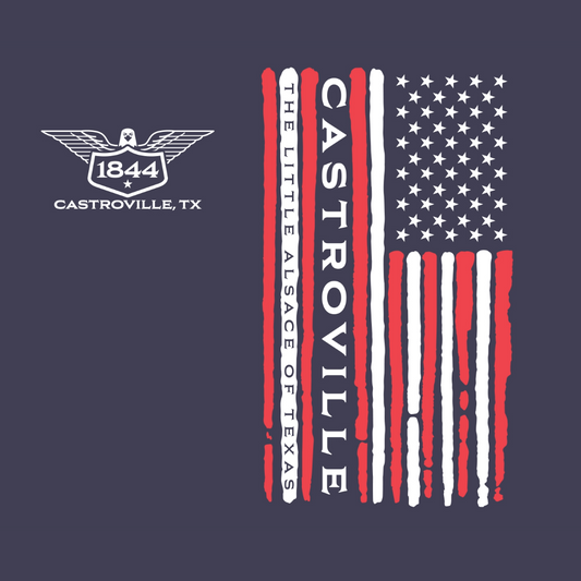 CTX-011 Castroville American Flag