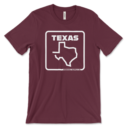 OSC-048 Texas Bold Lines T-Shirt