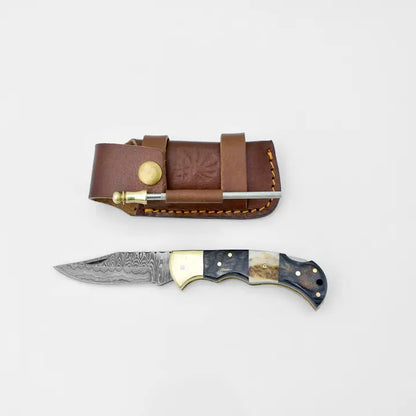 Wood and Stag Horn Folder