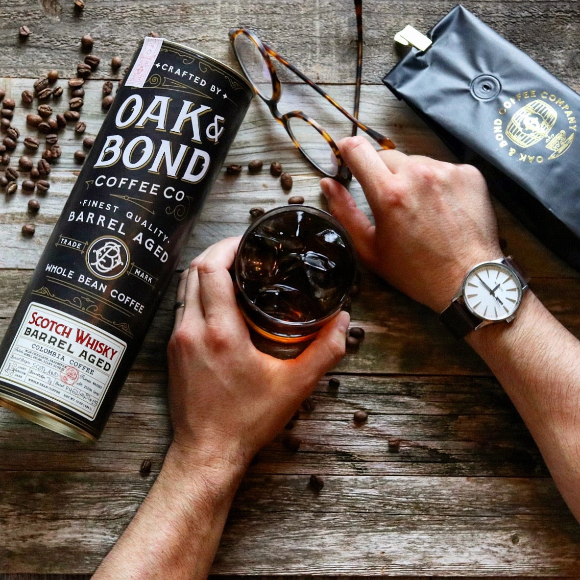 Single Malt Scotch Whiskey Barrel Aged Coffee