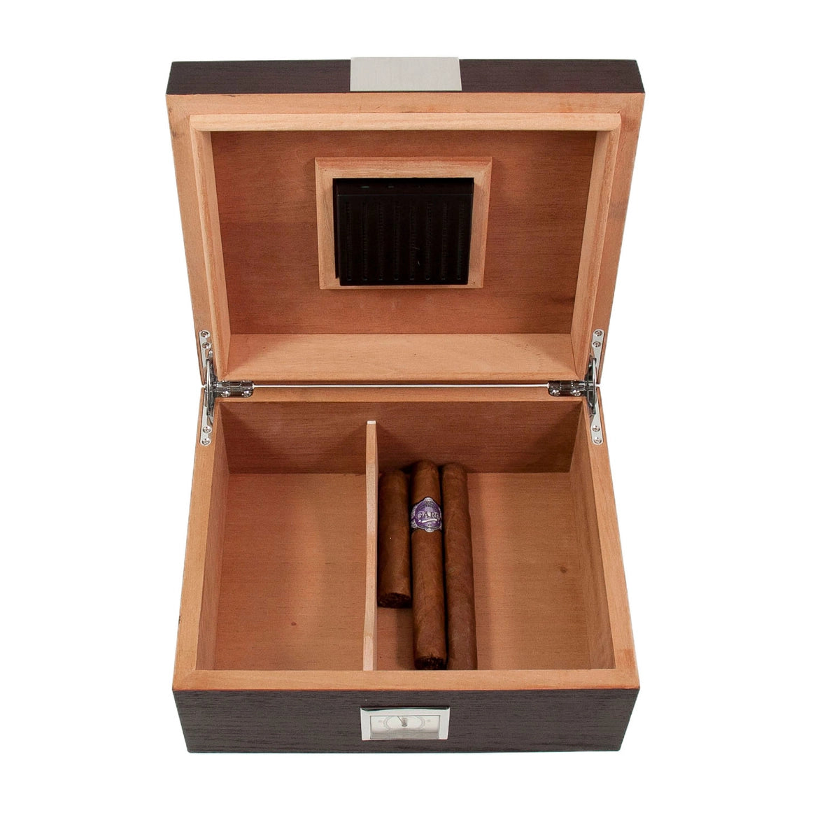 50 Cigar Espresso Wood Humidor