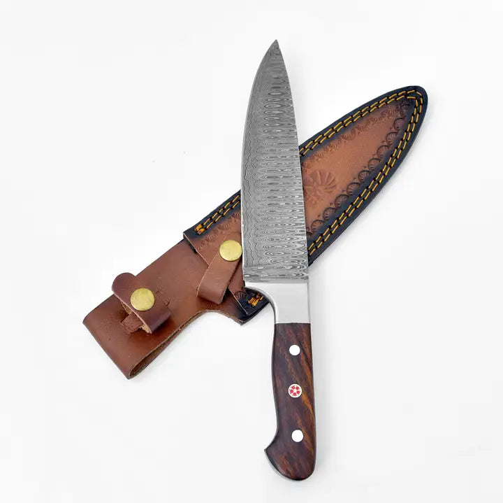 TKC-TD-211 - Titan Damascus Kitchen Knife