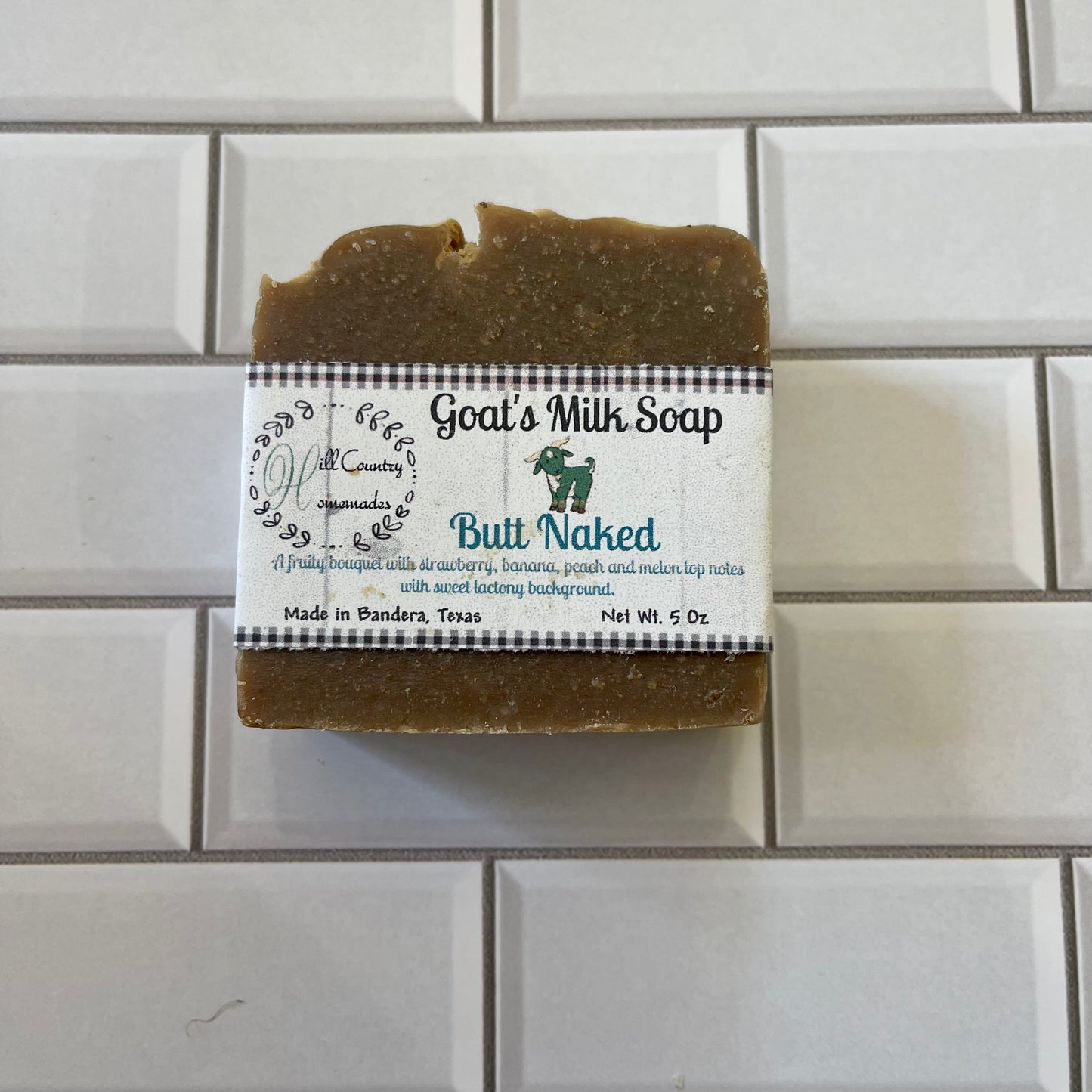 Butt Naked -Goat's Milk Soap