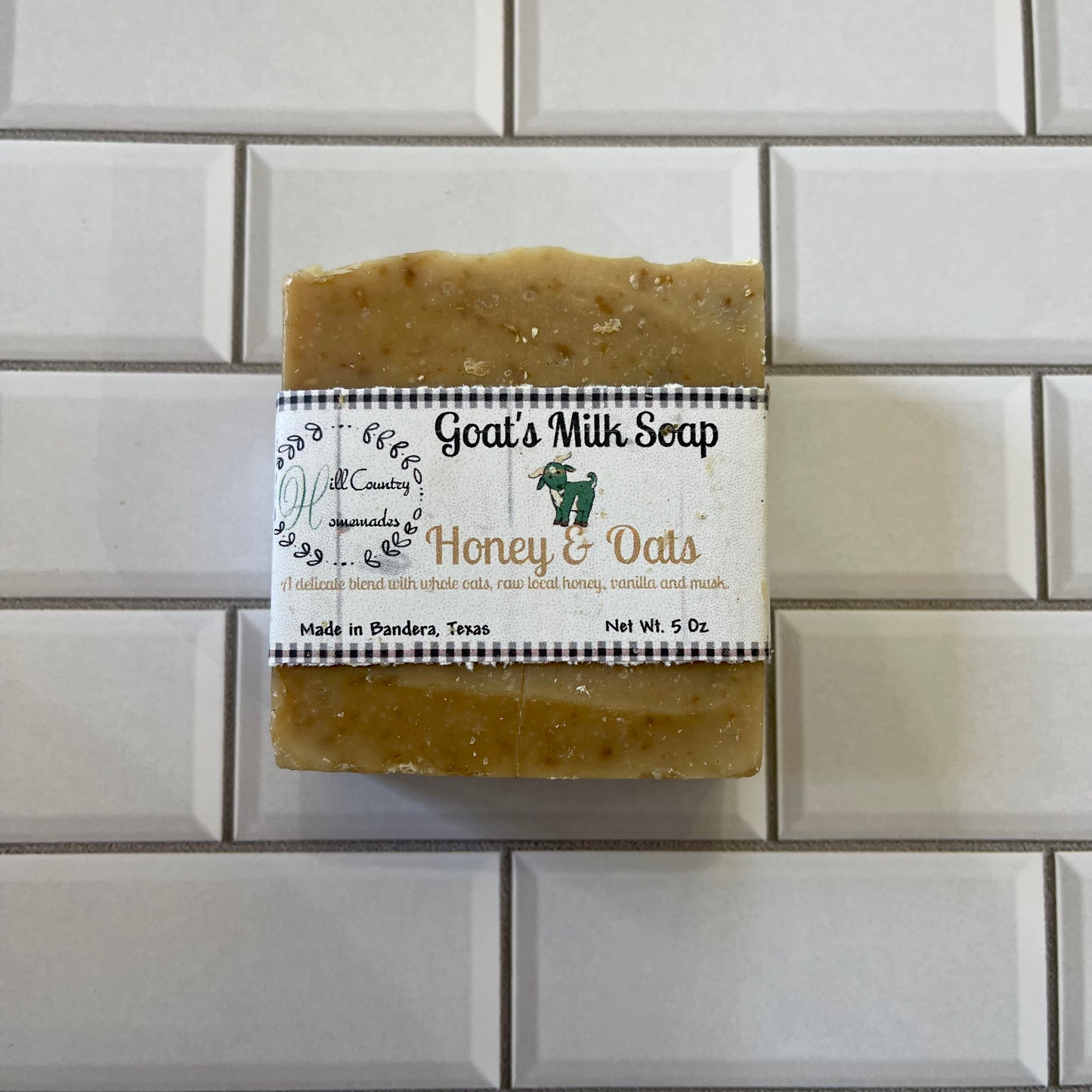 Honey and Oats -Goat's Milk Soap