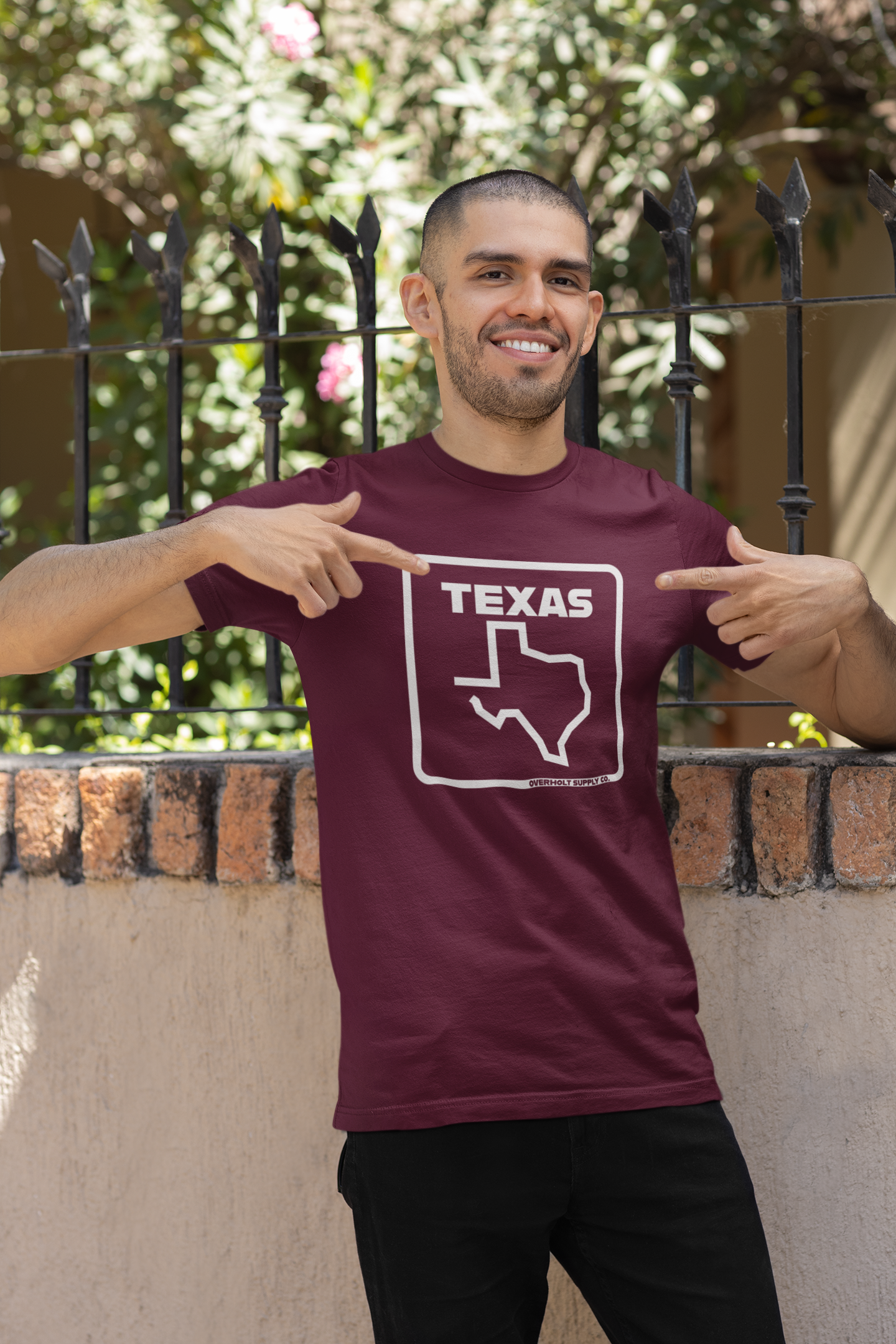 OSC-048 Texas Bold Lines T-Shirt