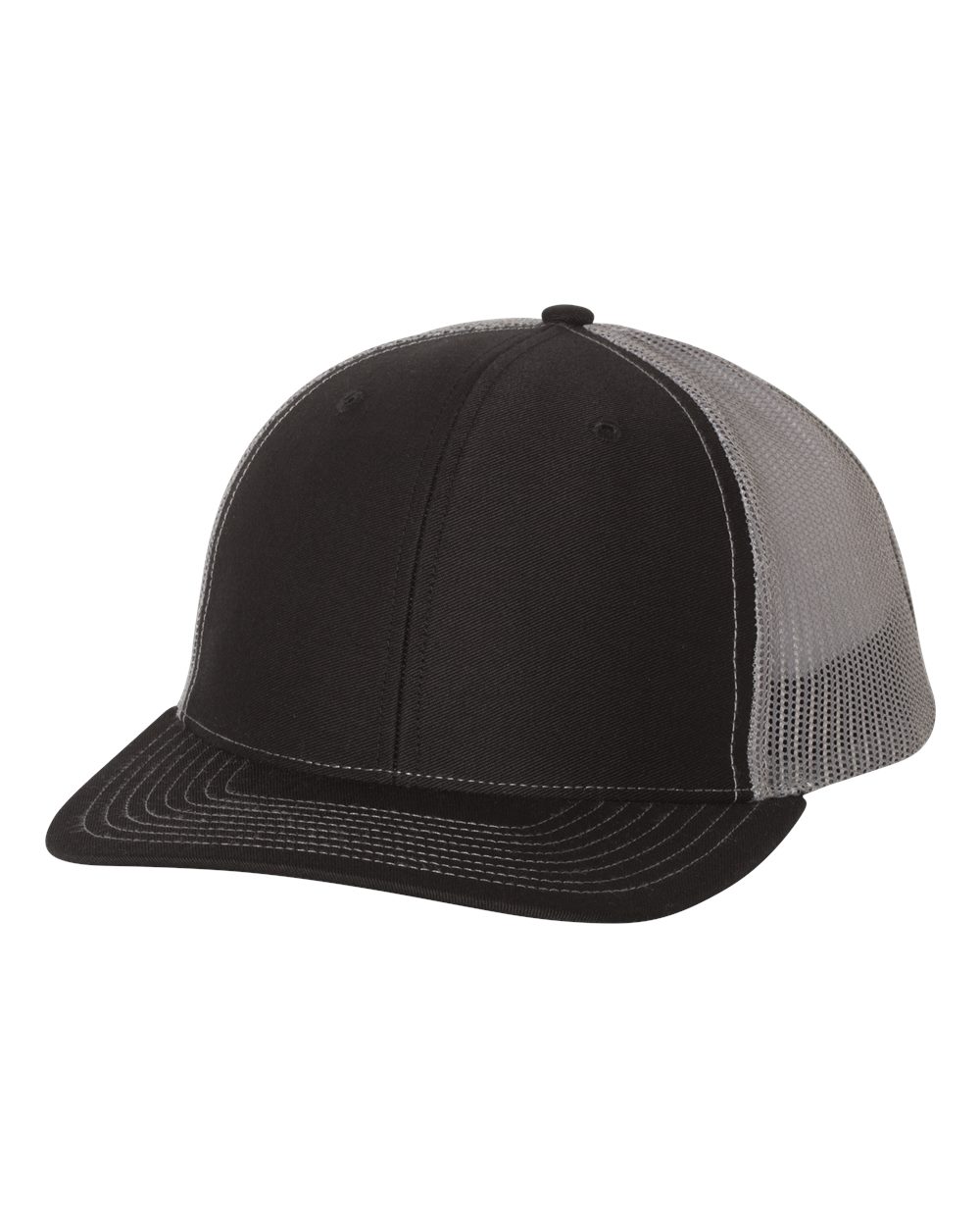 Black/Charcoal Snap Back