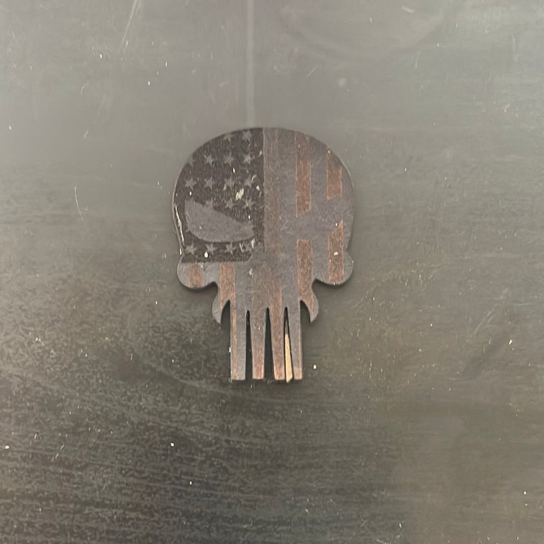 Punisher Skull w/ Flag